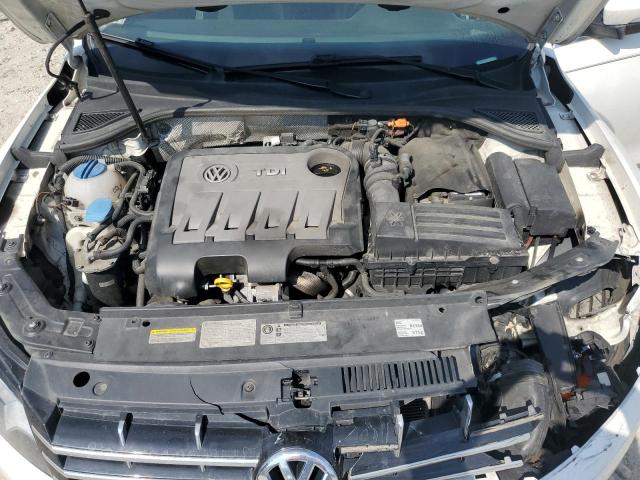 1VWCN7A39EC039141 - 2014 VOLKSWAGEN PASSAT SEL თეთრი ფოტო 11