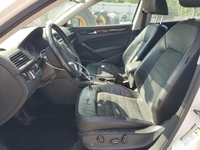 1VWCN7A39EC039141 - 2014 VOLKSWAGEN PASSAT SEL თეთრი ფოტო 7