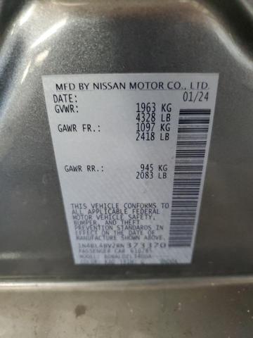 1N4BL4BV2RN373370 - 2024 NISSAN ALTIMA S SILVER photo 13