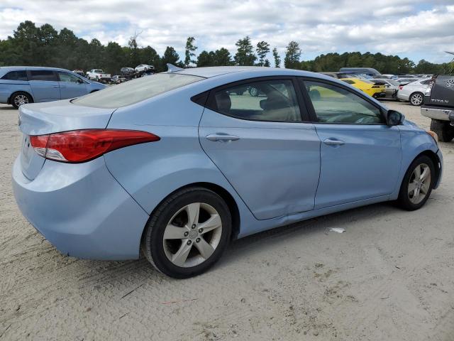 KMHDH4AE7DU843859 - 2013 HYUNDAI ELANTRA GLS BLUE photo 3