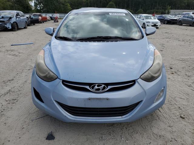 KMHDH4AE7DU843859 - 2013 HYUNDAI ELANTRA GLS BLUE photo 5