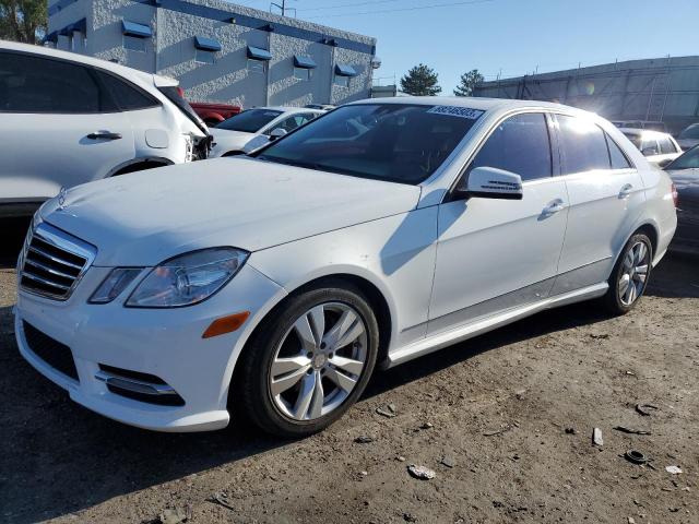 WDDHF2EB4DA746738 - 2013 MERCEDES-BENZ E 350 BLUETEC WHITE photo 1