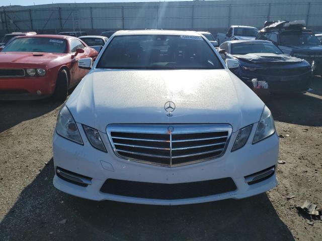 WDDHF2EB4DA746738 - 2013 MERCEDES-BENZ E 350 BLUETEC WHITE photo 5