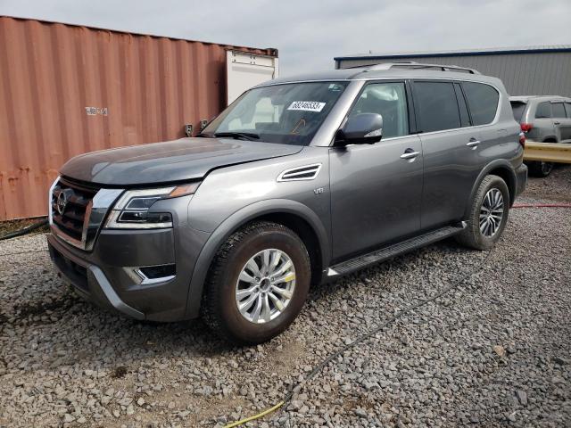 JN8AY2BC8N9161669 - 2022 NISSAN ARMADA SL GRAY photo 1