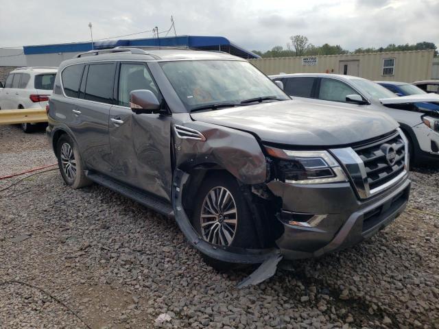 JN8AY2BC8N9161669 - 2022 NISSAN ARMADA SL GRAY photo 4