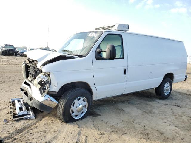 1FTSS34L38DA70511 - 2008 FORD ECONOLINE E350 SUPER DUTY VAN WHITE photo 1