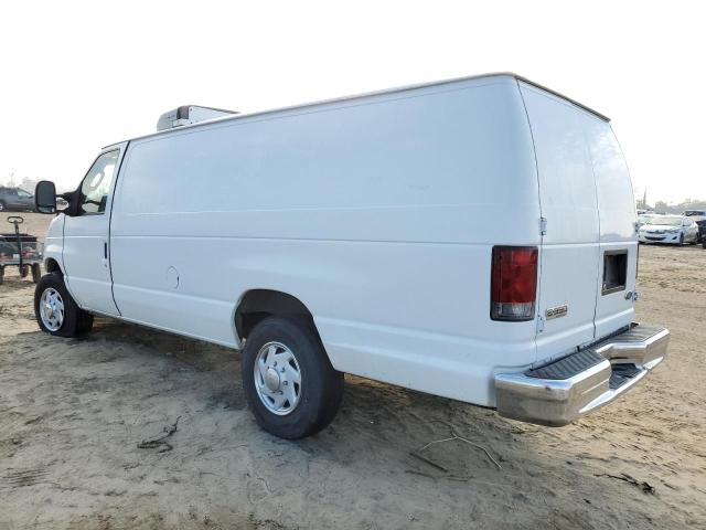 1FTSS34L38DA70511 - 2008 FORD ECONOLINE E350 SUPER DUTY VAN WHITE photo 2