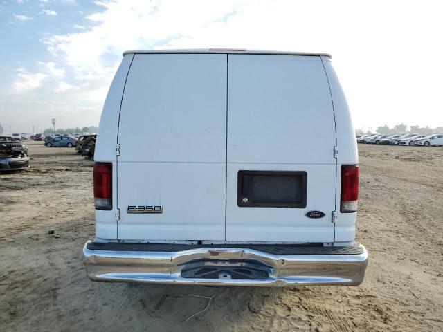 1FTSS34L38DA70511 - 2008 FORD ECONOLINE E350 SUPER DUTY VAN WHITE photo 6