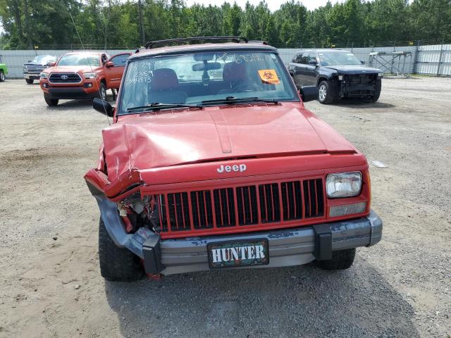 1J4FJ78S4TL232359 - 1996 JEEP CHEROKEE COUNTRY RED photo 5