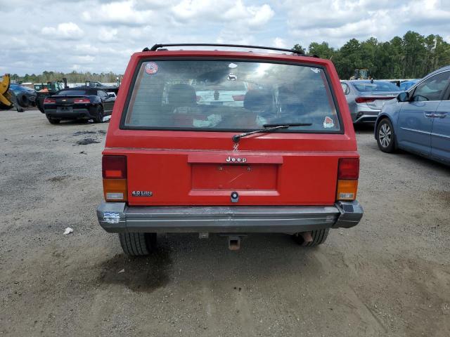 1J4FJ78S4TL232359 - 1996 JEEP CHEROKEE COUNTRY RED photo 6