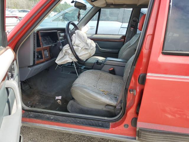 1J4FJ78S4TL232359 - 1996 JEEP CHEROKEE COUNTRY RED photo 7