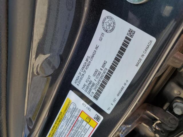 2HGFE4F81SH014019 - 2025 HONDA CIVIC SPORT 灰色 照片 12