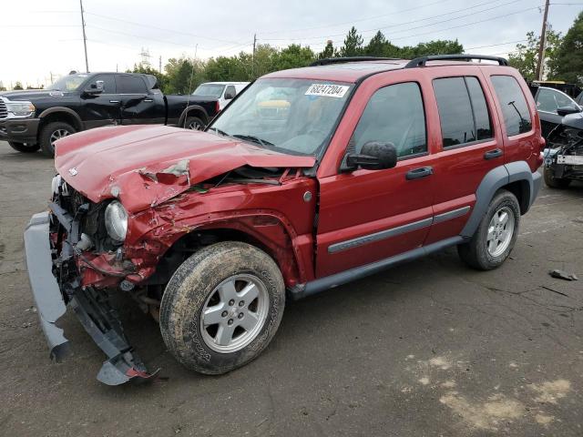 2005 JEEP LIBERTY SPORT, 