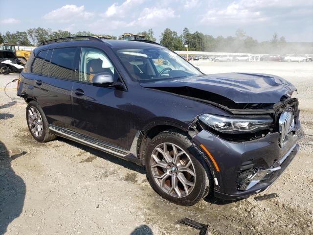 5UXCW2C02N9L81113 - 2022 BMW X7 XDRIVE40I GRAY photo 4