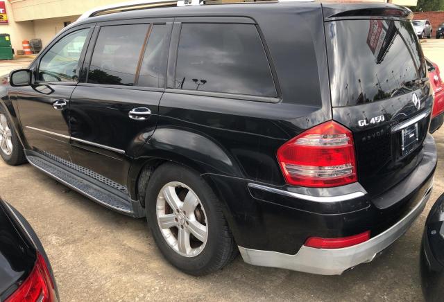 4JGBF71E57A102811 - 2007 MERCEDES-BENZ GL 450 4MATIC BLACK photo 3