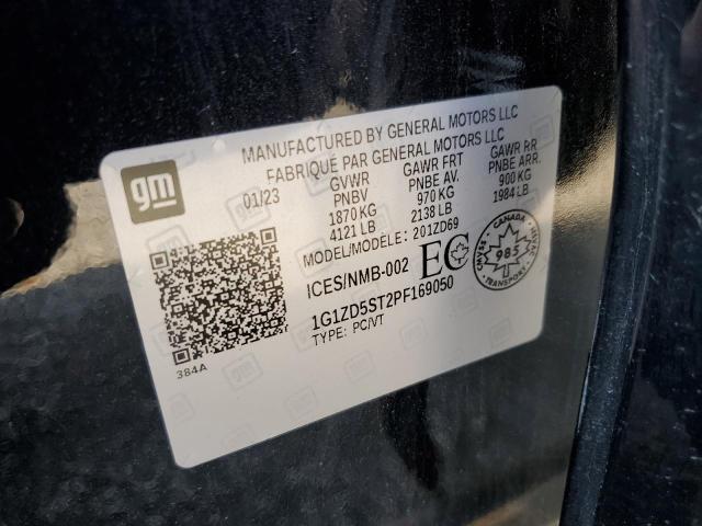 1G1ZD5ST2PF169050 - 2023 CHEVROLET MALIBU LT 黑色 照片 13