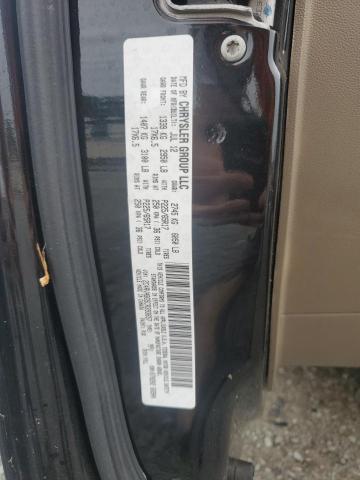 2C4RVABG5CR393657 - 2012 VOLKSWAGEN ROUTAN SE BLACK photo 13