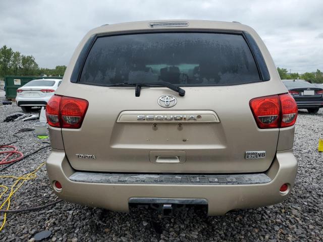 5TDZY64A58S001840 - 2008 TOYOTA SEQUOIA SR5 金色 照片 6