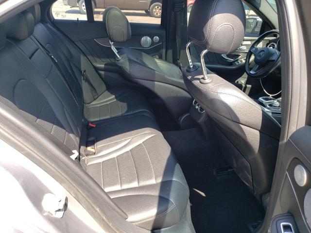WDDWF4KB4GR125612 - 2016 MERCEDES-BENZ C 300 4MATIC GRAY photo 10