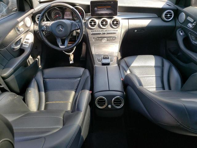 WDDWF4KB4GR125612 - 2016 MERCEDES-BENZ C 300 4MATIC GRAY photo 8