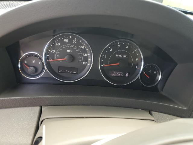 1J8GS48KX8C140260 - 2008 JEEP GRAND CHER LAREDO Қара фото 9