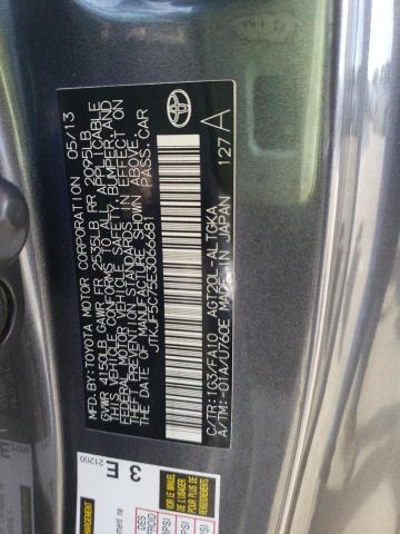 JTKJF5C75E3066681 - 2014 TOYOTA SCION TC 灰色 照片 12