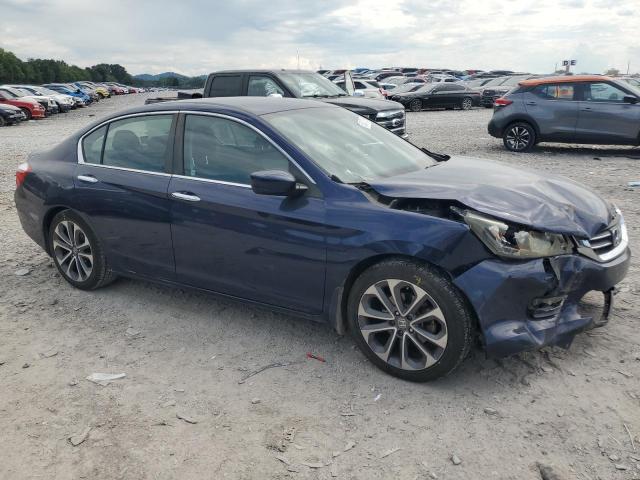 1HGCR2F51EA099707 - 2014 HONDA ACCORD SPORT BLUE photo 4