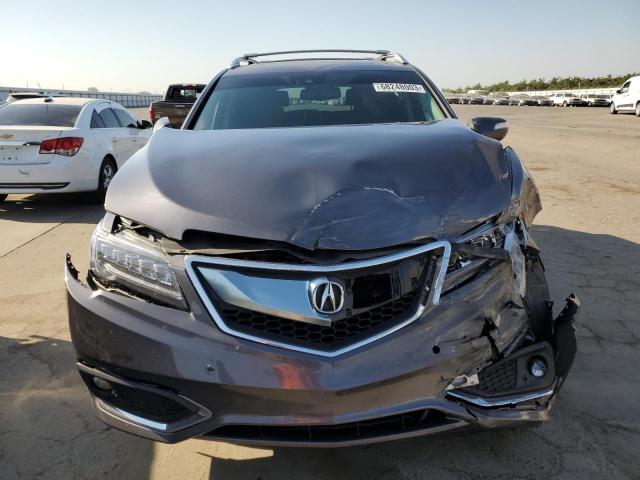 5J8TB4H7XJL016773 - 2018 ACURA RDX ADVANCE GRAY photo 5