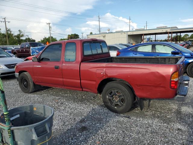 4TAVL52N7TZ172170 - 1996 TOYOTA TACOMA XTRACAB Burgund zdjęcie 2