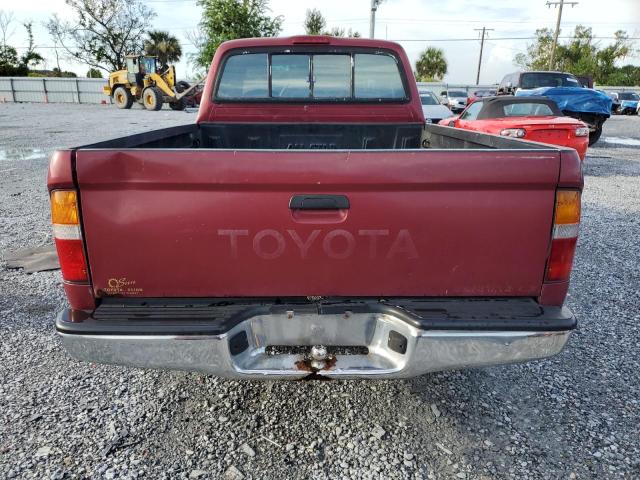 4TAVL52N7TZ172170 - 1996 TOYOTA TACOMA XTRACAB Burgund zdjęcie 6