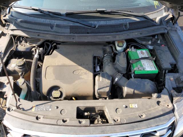 1FM5K8D81HGA72807 - 2017 FORD EXPLORER XLT أزرق صورة 12