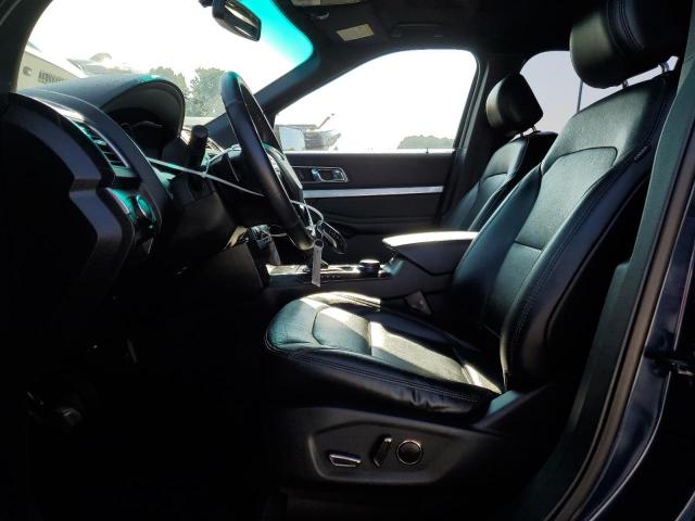 1FM5K8D81HGA72807 - 2017 FORD EXPLORER XLT أزرق صورة 7