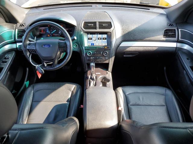 1FM5K8D81HGA72807 - 2017 FORD EXPLORER XLT أزرق صورة 8