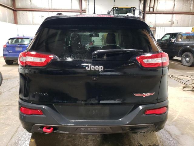 1C4PJMBS5EW242594 - 2014 JEEP CHEROKEE TRAILHAWK BLACK photo 6