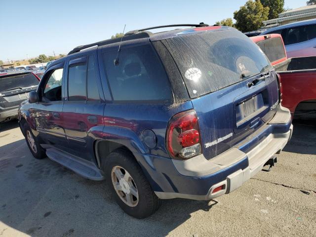 1GNDS13SX32105997 - 2003 CHEVROLET TRAILBLAZE BLUE photo 2