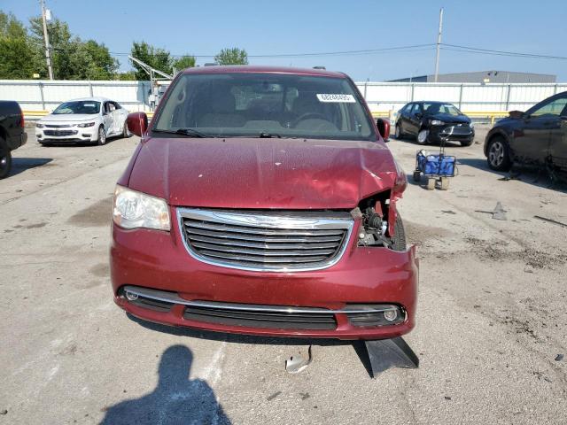 2C4RC1BGXDR596681 - 2013 CHRYSLER TOWN & COU TOURING RED photo 5