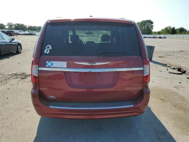 2C4RC1BGXDR596681 - 2013 CHRYSLER TOWN & COU TOURING RED photo 6