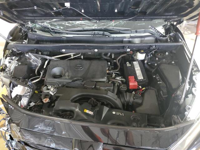 2T3P1RFV4KC049138 - 2019 TOYOTA RAV4 XLE BLACK photo 12