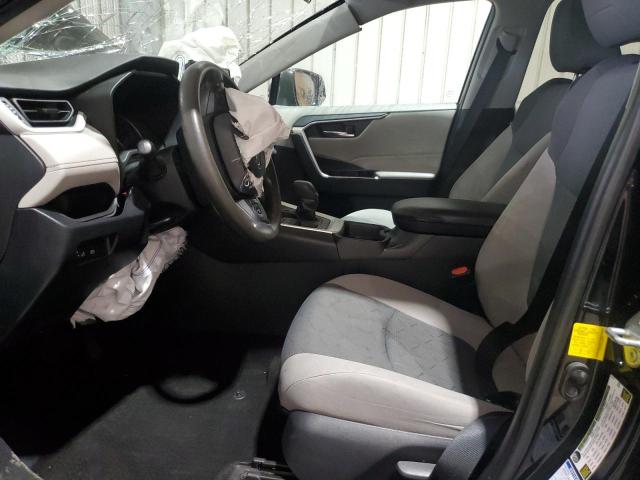 2T3P1RFV4KC049138 - 2019 TOYOTA RAV4 XLE BLACK photo 7