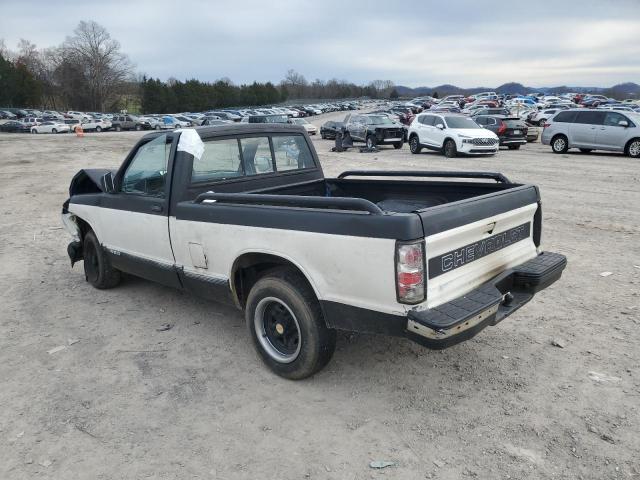 1GCCS14Z6M8198855 - 1991 CHEVROLET S TRUCK S10 BLACK photo 2