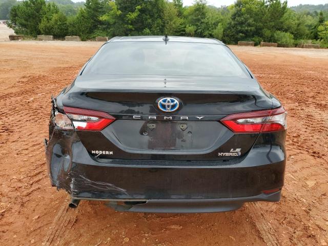 4T1C31AK7NU576335 - 2022 TOYOTA CAMRY LE BLACK photo 6