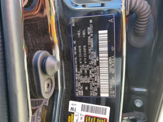 5TDKDRBH6PS034908 - 2023 TOYOTA HIGHLANDER L أسود صورة 14