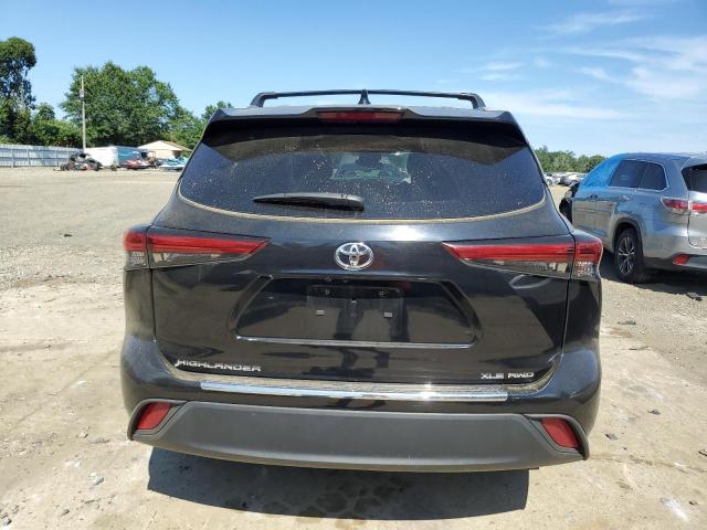 5TDKDRBH6PS034908 - 2023 TOYOTA HIGHLANDER L أسود صورة 6