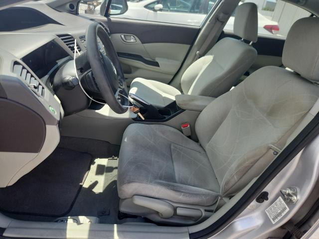 19XFB2F85CE027641 - 2012 HONDA CIVIC EX SILVER photo 7