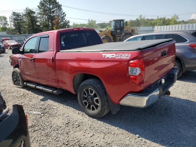 5TFUY5F10GX559007 - 2016 TOYOTA TUNDRA DOUBLE CAB SR RED photo 2