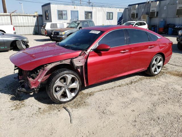 1HGCV1F96JA050117 - 2018 HONDA ACCORD TOURING RED photo 1