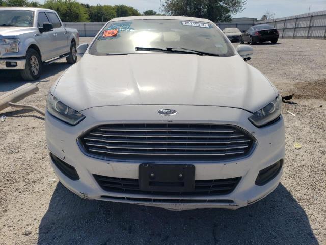 3FA6P0HD9ER185773 - 2014 FORD FUSION SE WHITE photo 5