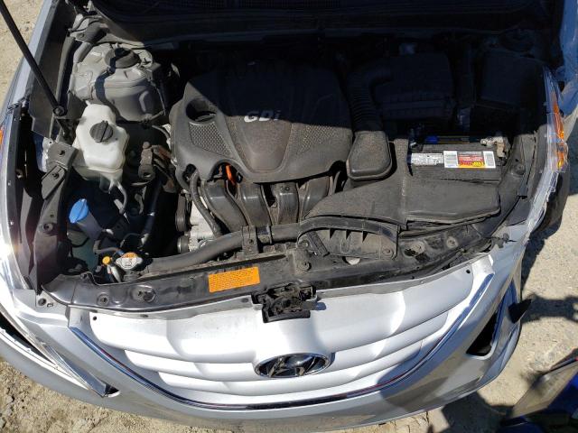 5NPEB4AC0DH716048 - 2013 HYUNDAI SONATA GLS SILVER photo 11