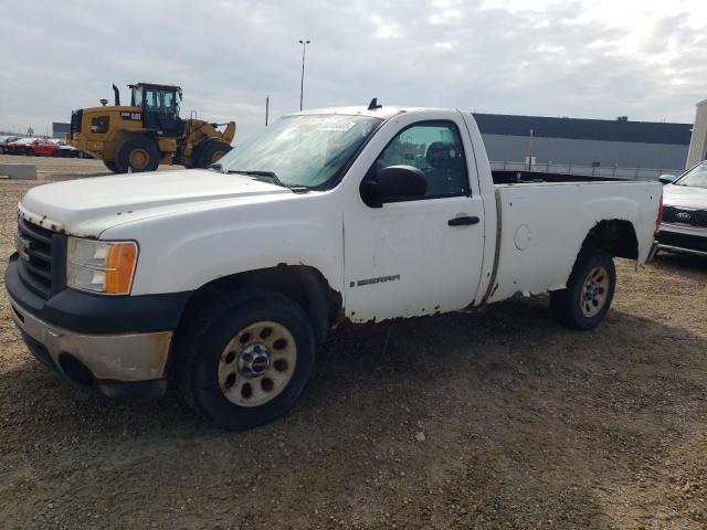 1GTEC14X19Z247580 - 2009 GMC SIERRA C1500 WHITE photo 1