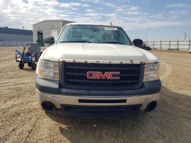 1GTEC14X19Z247580 - 2009 GMC SIERRA C1500 WHITE photo 5